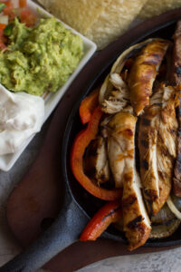 Easy Soy Lime Fajitas Marinade is the best marinade for beef, chicken, shrimp, peppers and onions. Perfect for Taco Tuesday or any Tex-Mex feast!