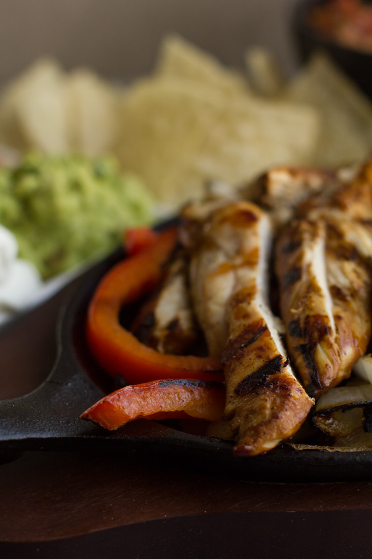 Easy Soy Lime Fajitas Marinade is the best marinade for beef, chicken, shrimp, peppers and onions. Perfect for Taco Tuesday or any Tex-Mex feast!