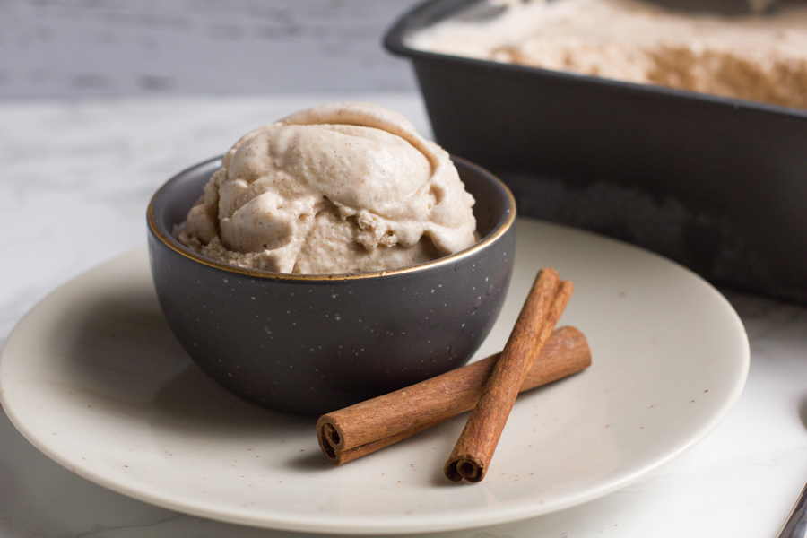 Cinnamon | Ice Cream | Homemade | Cinnamon Bun Ice Cream | Homemade Ice Cream | Cinnamon Bun