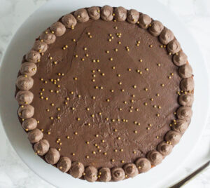 A rich and decadent Baileys chocolate mousse cake. Each layer is infused with the smooth, creamy taste of irish cream.