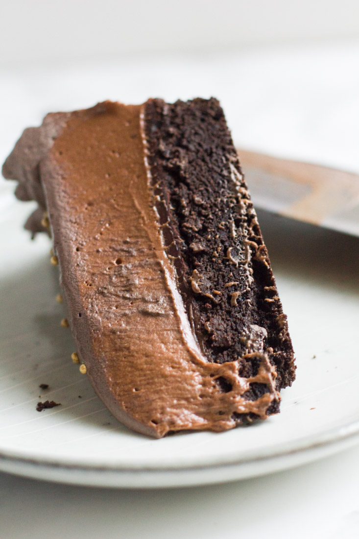 A rich and decadent Baileys chocolate mousse cake. Each layer is infused with the smooth, creamy taste of irish cream.
