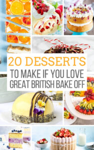 A collection of british bakes and recipes to inspire your inner Mary Berry. Cakes, pies, tarts, cookies and pastries with fresh and interesting takes.